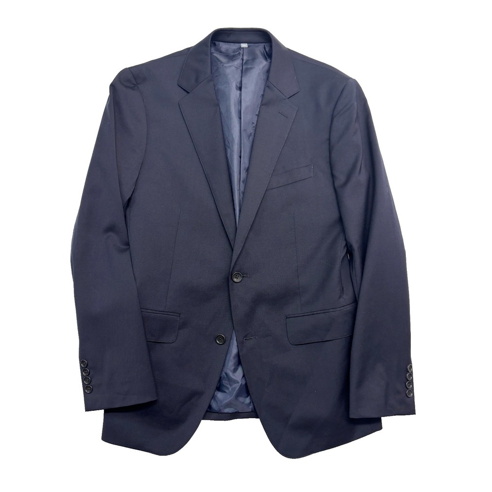 Bonobos 38R Navy Blue Jetsetter Soft Shoulder Wool Blazer Jacket Sport Coat Slim